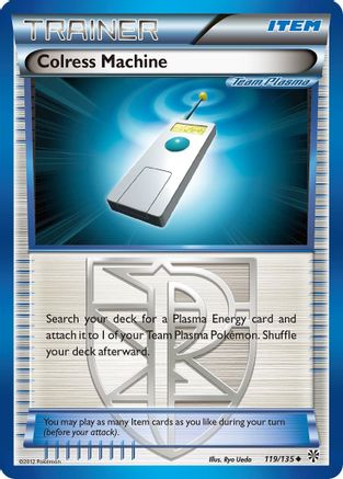 Colress Machine (Team Plasma) (119) [Plasma Storm] Reverse Holofoil - Deck Out Gaming