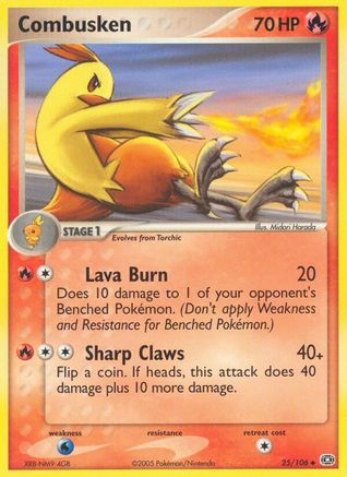Combusken (25) [Emerald] Reverse Holofoil - Deck Out Gaming