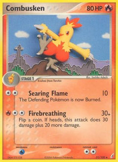 Combusken - 031/100 (31) [Crystal Guardians] Reverse Holofoil - Deck Out Gaming