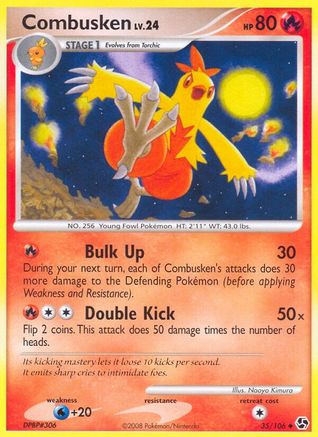 Combusken (35) [Great Encounters] Reverse Holofoil - Deck Out Gaming
