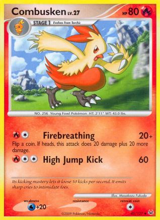 Combusken (45) [Platinum] Reverse Holofoil - Deck Out Gaming