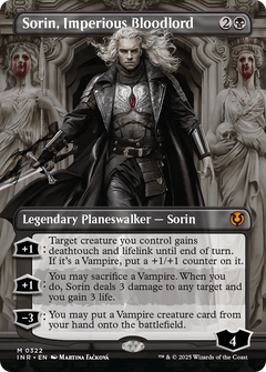 Sorin, Imperious Bloodlord (Borderless) (322) [Innistrad Remastered] - Deck Out Gaming