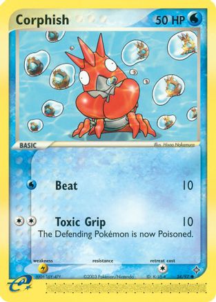 Corphish - 54/97 (54) [Dragon] Reverse Holofoil - Deck Out Gaming