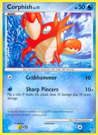 Corphish (100) [Supreme Victors] Reverse Holofoil - Deck Out Gaming