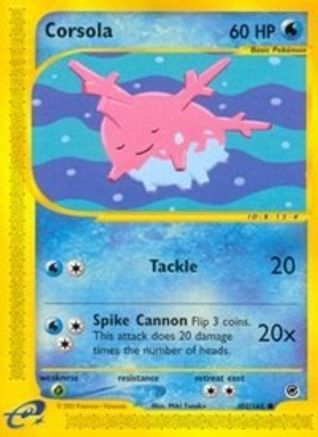 Corsola (102) [Expedition] Reverse Holofoil - Deck Out Gaming