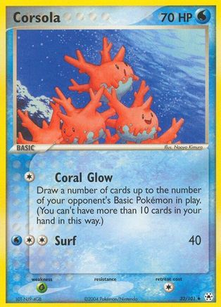 Corsola (32) [Hidden Legends] Reverse Holofoil - Deck Out Gaming