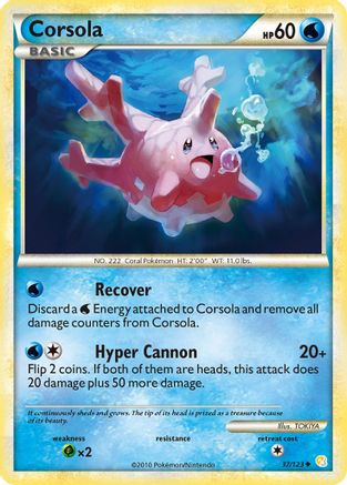 Corsola (37) [HeartGold SoulSilver] - Deck Out Gaming