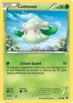 Cottonee (10) (10) [Emerging Powers] Reverse Holofoil - Deck Out Gaming
