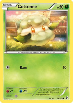 Cottonee (14) [Boundaries Crossed] - Deck Out Gaming