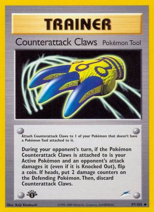 Counterattack Claws (97) [Neo Destiny] - Deck Out Gaming
