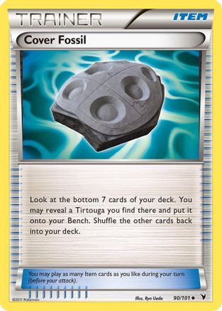 Cover Fossil (90) [Noble Victories] Reverse Holofoil - Deck Out Gaming