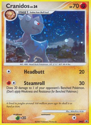 Cranidos - DP07 (DP07) [Diamond and Pearl Promos] Holofoil - Deck Out Gaming