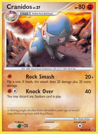 Cranidos (46) [Platinum] Reverse Holofoil - Deck Out Gaming
