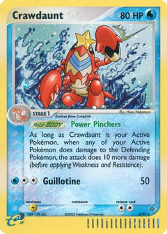 Crawdaunt - 3/97 (3) [Dragon] Holofoil - Deck Out Gaming