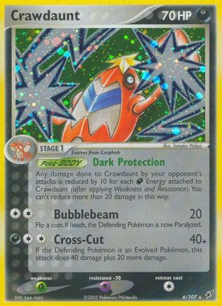 Crawdaunt (6) [Deoxys] Reverse Holofoil - Deck Out Gaming