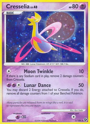 Cresselia (2) [Great Encounters] Holofoil - Deck Out Gaming
