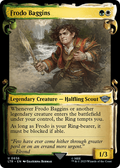 Frodo Baggins (Showcase Scrolls) (656) [The Lord of the Rings: Tales of Middle-earth] - Deck Out Gaming