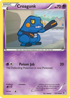 Croagunk (65) (65) [Boundaries Crossed] Reverse Holofoil - Deck Out Gaming