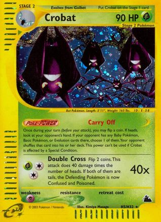 Crobat (H5) (H5) [Skyridge] Holofoil - Deck Out Gaming