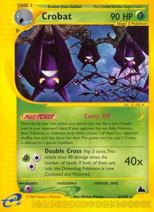 Crobat (6) (6) [Skyridge] - Deck Out Gaming