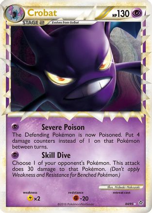Crobat (Prime) (84) [Unleashed] Holofoil - Deck Out Gaming