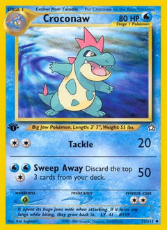Croconaw (32) (32) [Neo Genesis] 1st Edition - Deck Out Gaming