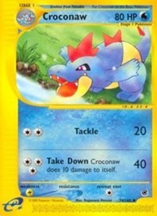 Croconaw (74) [Expedition] Reverse Holofoil - Deck Out Gaming