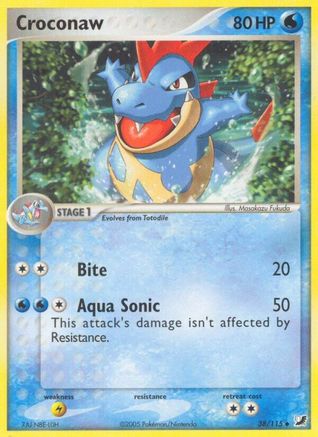 Croconaw (38) [Unseen Forces] - Deck Out Gaming