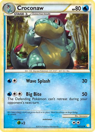 Croconaw (38) [HeartGold SoulSilver] - Deck Out Gaming