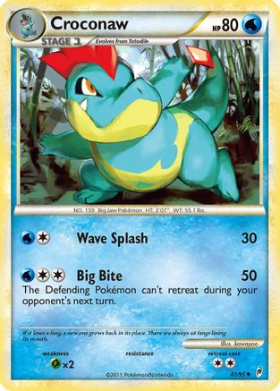 Croconaw (41) [Call of Legends] Reverse Holofoil - Deck Out Gaming