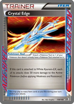 Crystal Edge (138) [Boundaries Crossed] Holofoil - Deck Out Gaming