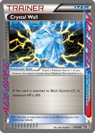 Crystal Wall (139) [Boundaries Crossed] Holofoil - Deck Out Gaming