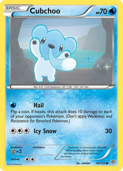 Cubchoo (40) [Plasma Storm] Reverse Holofoil - Deck Out Gaming