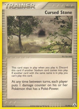 Cursed Stone (72) [Legend Maker] Reverse Holofoil - Deck Out Gaming