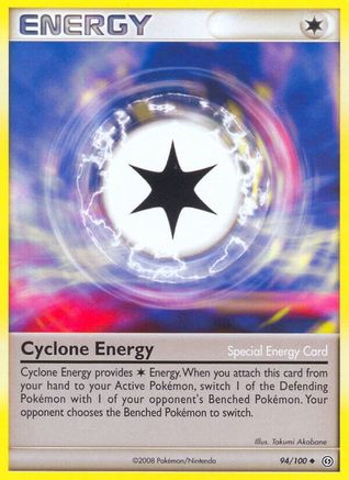 Cyclone Energy (94) [Stormfront] Reverse Holofoil - Deck Out Gaming