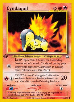 Cyndaquil (56) (56) [Neo Genesis] 1st Edition - Deck Out Gaming