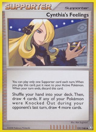 Cynthia's Feelings (131) [Legends Awakened] - Deck Out Gaming