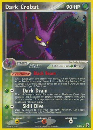 Dark Crobat (3) [Team Rocket Returns] Reverse Holofoil - Deck Out Gaming