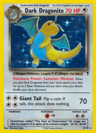 Dark Dragonite (5) [Legendary Collection] Reverse Holofoil - Deck Out Gaming