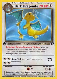 Dark Dragonite (22) (22) [Team Rocket] 1st Edition - Deck Out Gaming