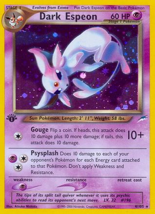 Dark Espeon (4) [Neo Destiny] - Deck Out Gaming