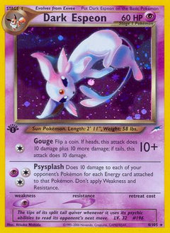 Dark Espeon (4) [Neo Destiny] 1st Edition Holofoil - Deck Out Gaming