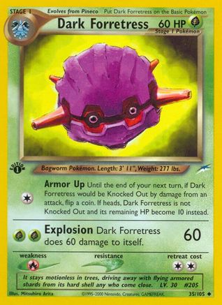 Dark Forretress (35) [Neo Destiny] 1st Edition - Deck Out Gaming