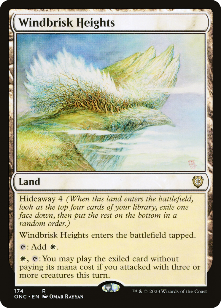 Windbrisk Heights (174) [Commander: Phyrexia: All Will Be One] - Deck Out Gaming