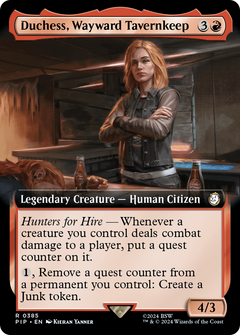 Duchess, Wayward Tavernkeep (Extended Art) (385) [Fallout] - Deck Out Gaming