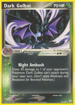 Dark Golbat (34) [Team Rocket Returns] Reverse Holofoil - Deck Out Gaming