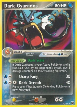 Dark Gyarados (36) [Team Rocket Returns] Reverse Holofoil - Deck Out Gaming