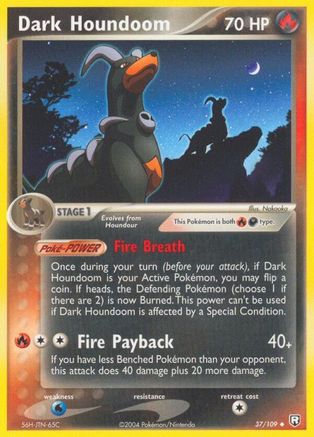 Dark Houndoom - 037/109 (37) [Team Rocket Returns] Reverse Holofoil - Deck Out Gaming