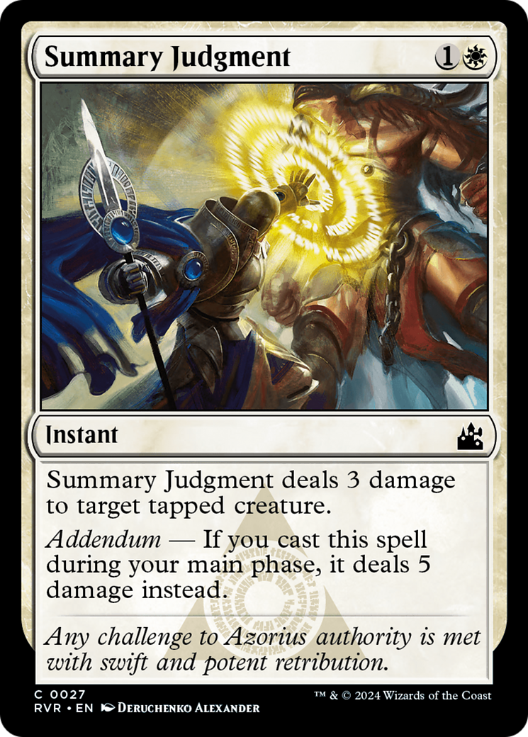 Summary Judgment (27) [Ravnica Remastered] - Deck Out Gaming