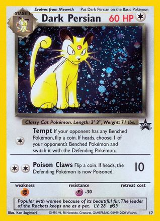 Dark Persian (17) [WoTC Promo] Holofoil - Deck Out Gaming